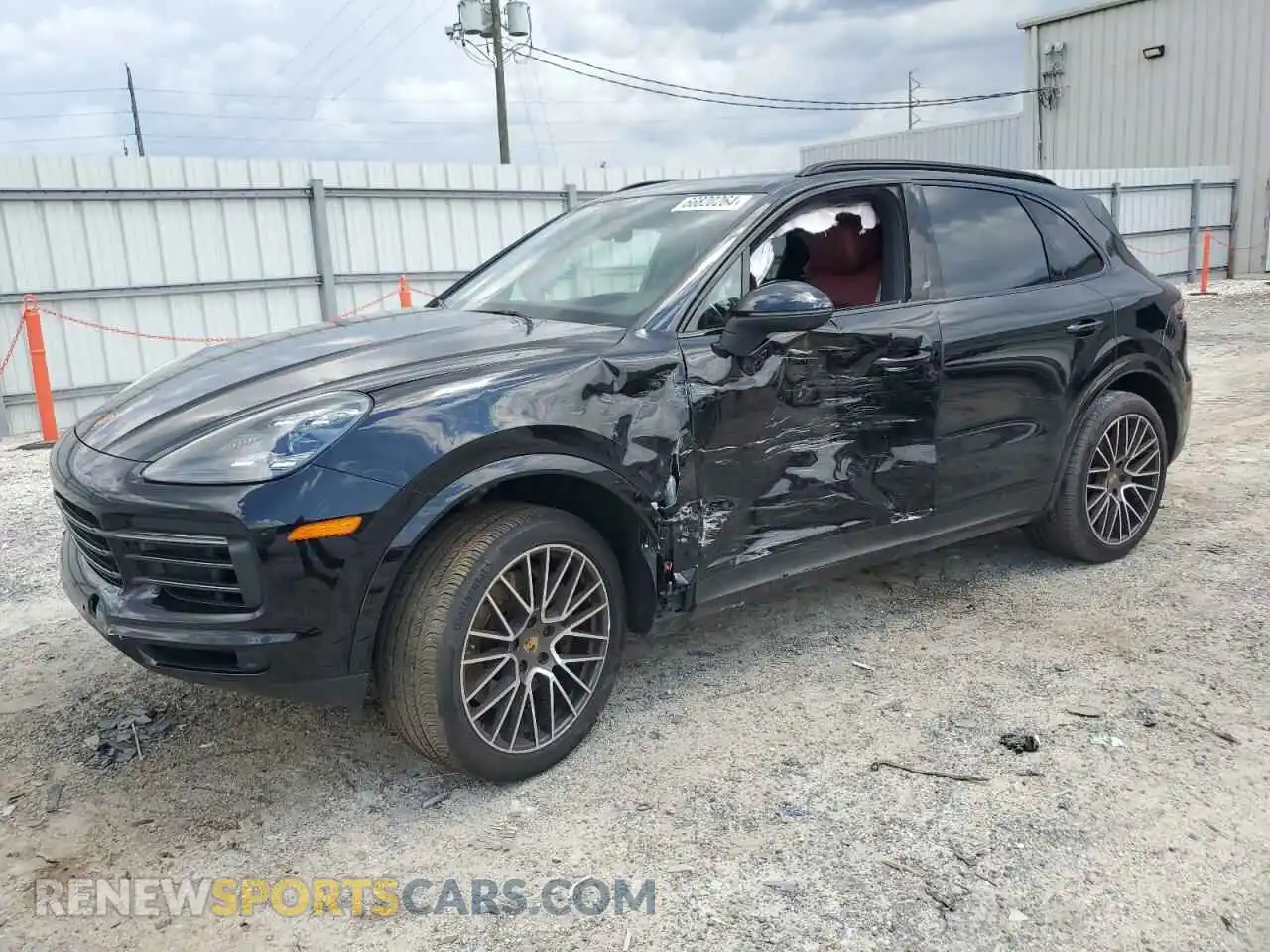 1 Photograph of a damaged car WP1AB2AY7PDA14204 PORSCHE CAYENNE 2023