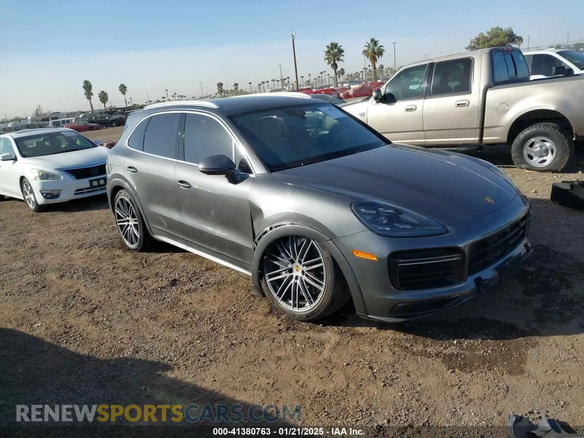 1 Photograph of a damaged car WP1AF2AY9PDA20588 PORSCHE CAYENNE 2023