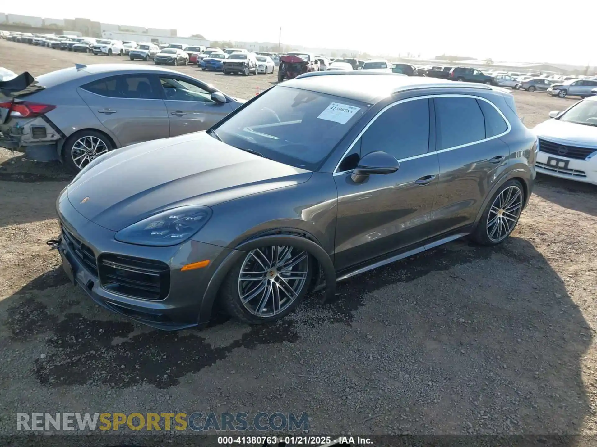 2 Photograph of a damaged car WP1AF2AY9PDA20588 PORSCHE CAYENNE 2023
