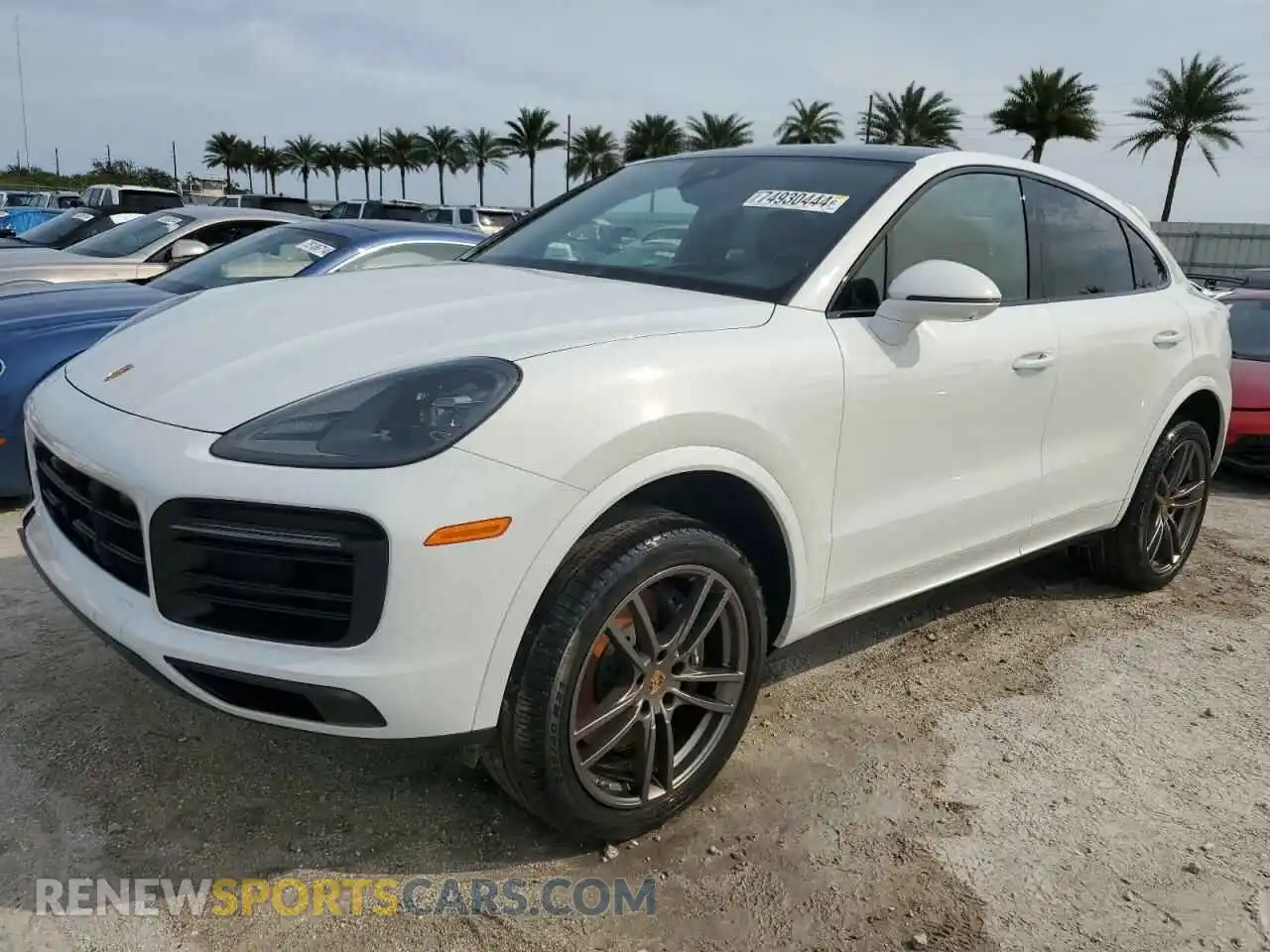 1 Photograph of a damaged car WP1BA2AY6PDA27193 PORSCHE CAYENNE 2023