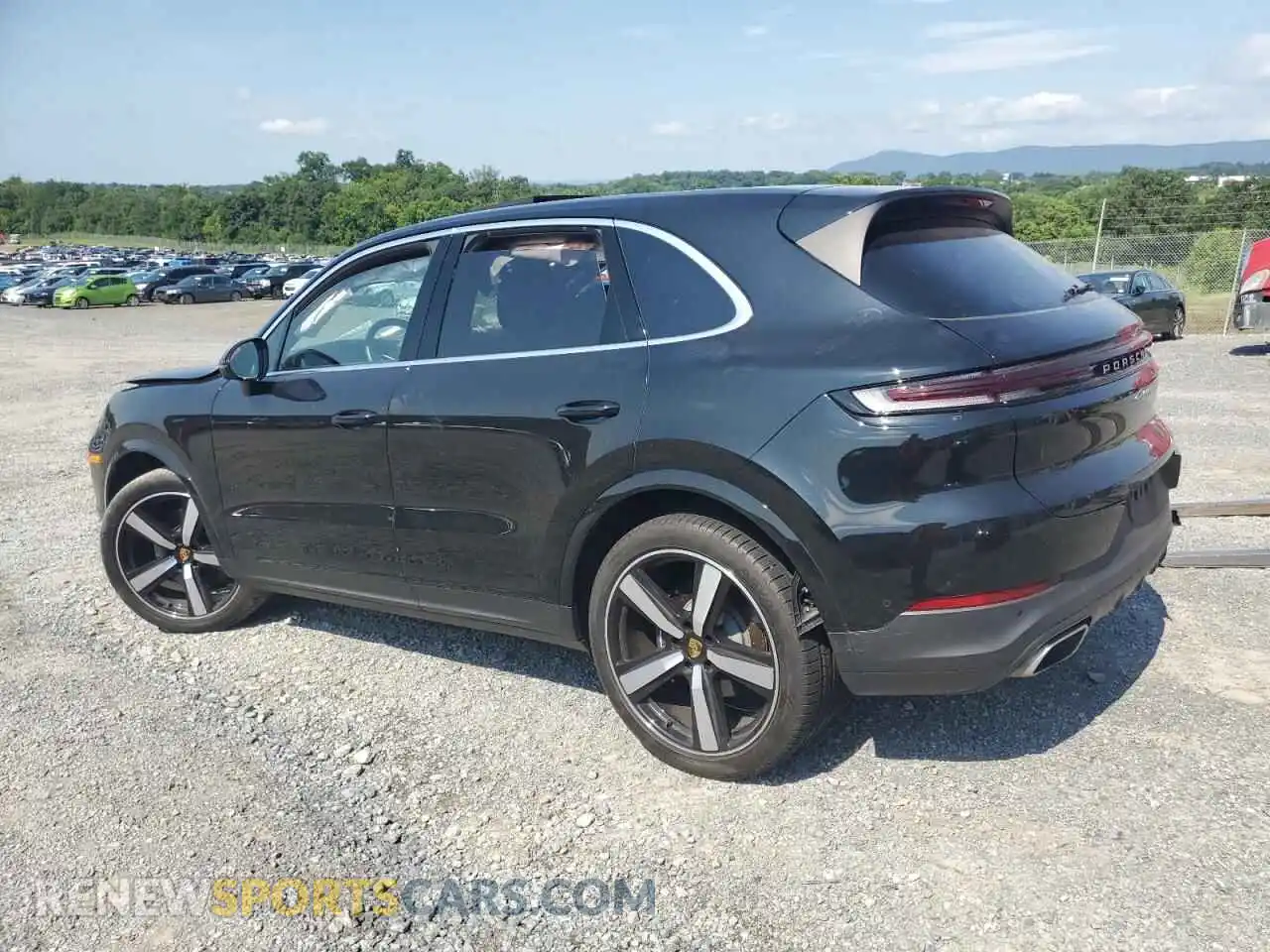 2 Photograph of a damaged car WP1AA2AY0RDA07374 PORSCHE CAYENNE 2024