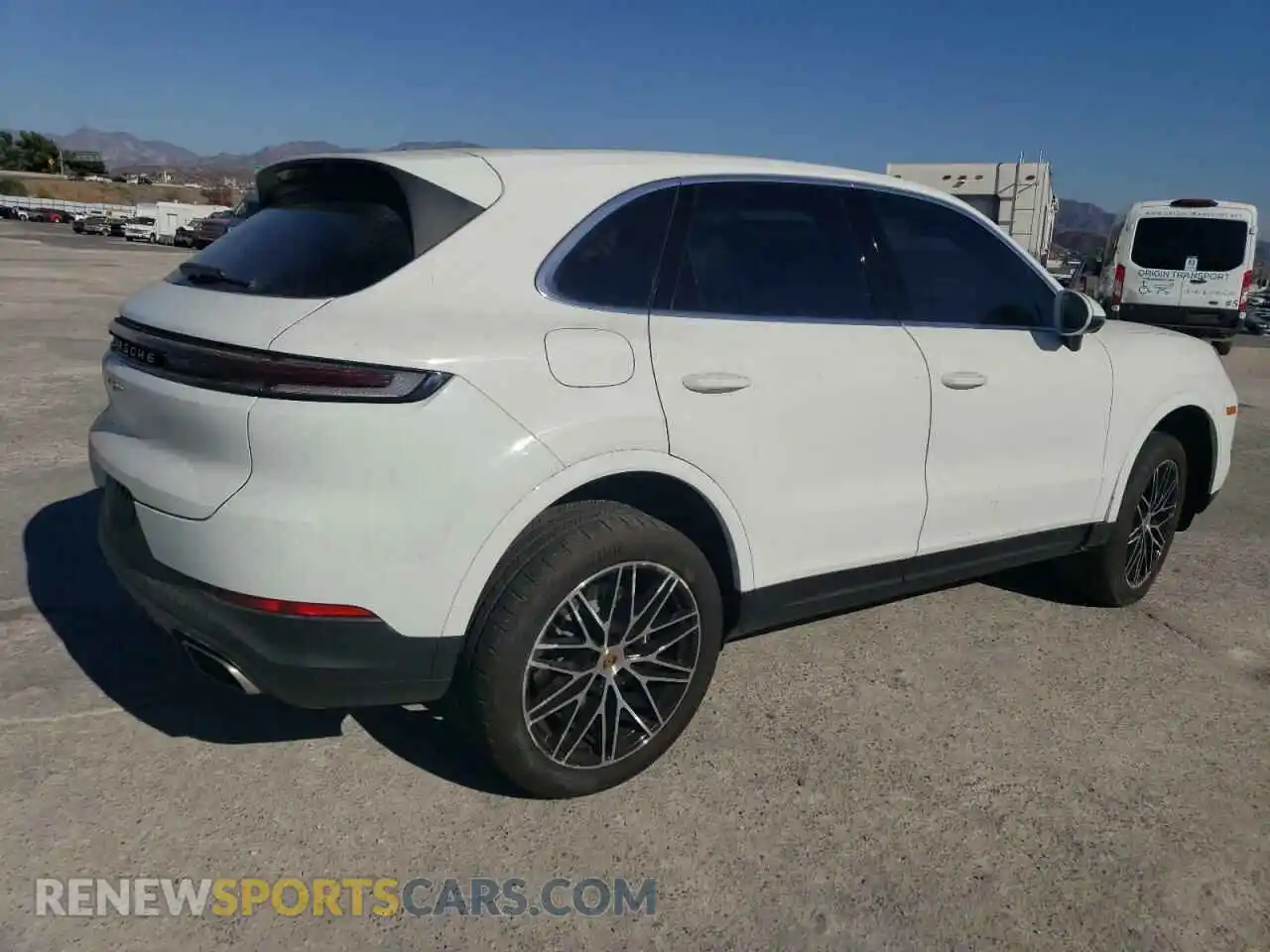3 Photograph of a damaged car WP1AA2AY1RDA04578 PORSCHE CAYENNE 2024