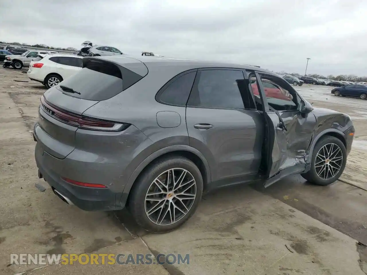3 Photograph of a damaged car WP1AA2AY2RDA03438 PORSCHE CAYENNE 2024