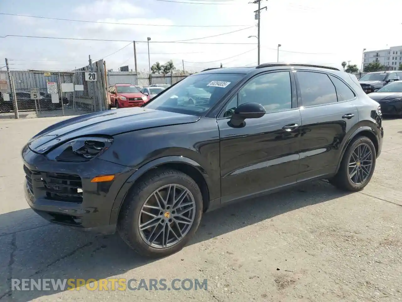 1 Photograph of a damaged car WP1AA2AY2RDA03634 PORSCHE CAYENNE 2024