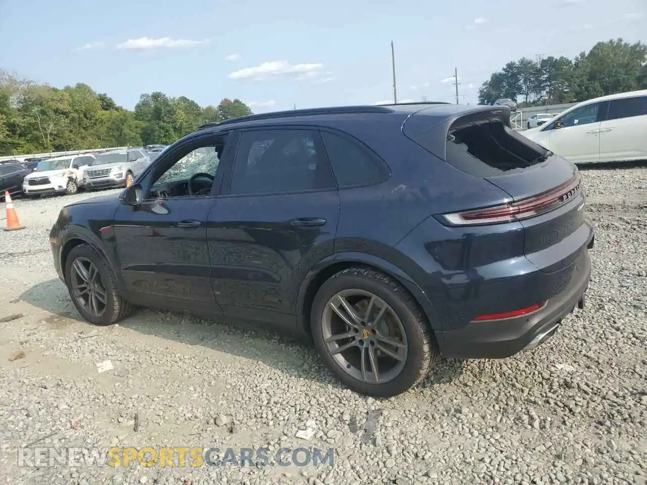2 Photograph of a damaged car WP1AA2AY2RDA07716 PORSCHE CAYENNE 2024
