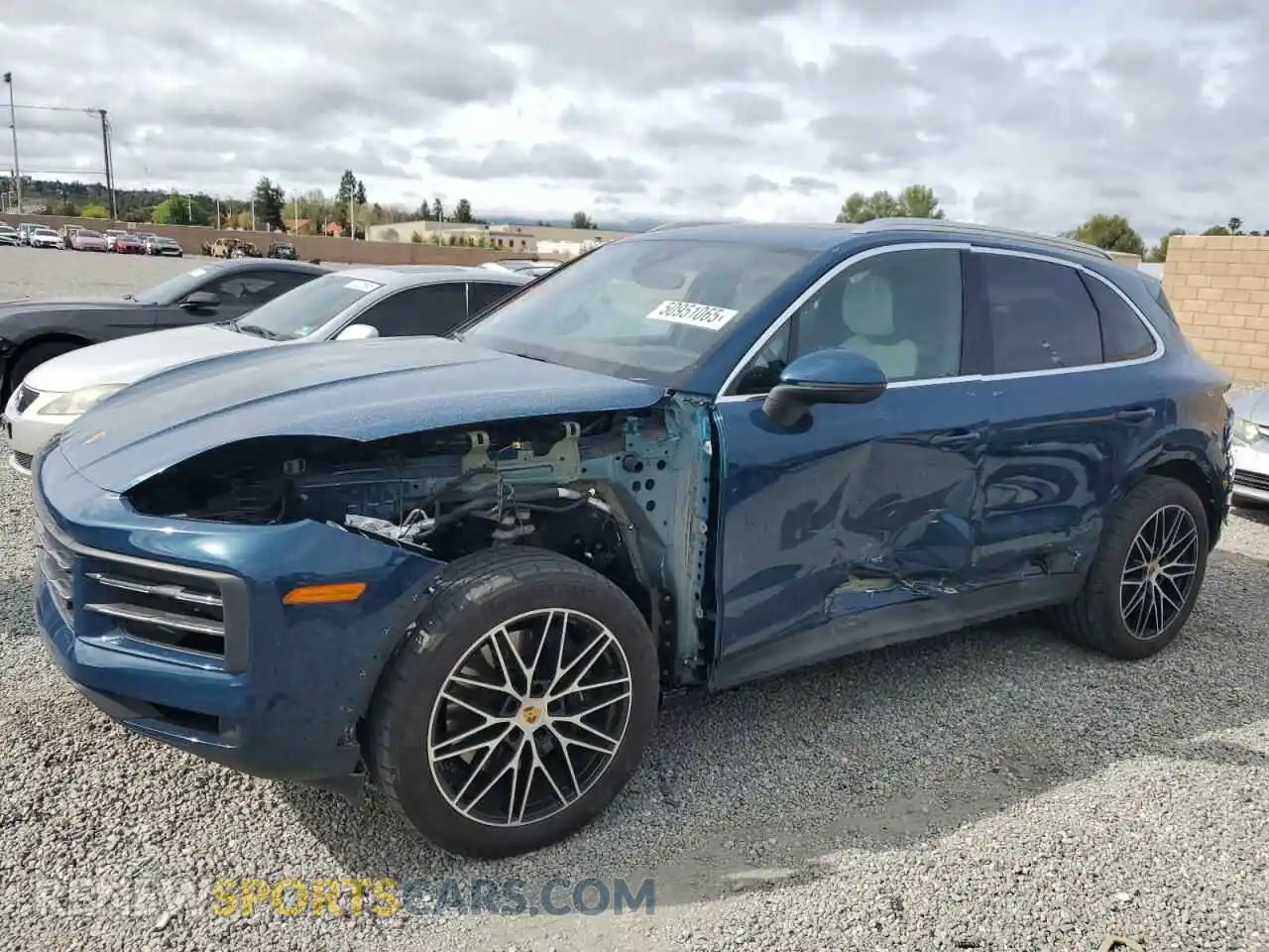 1 Photograph of a damaged car WP1AA2AY4RDA03814 PORSCHE CAYENNE 2024