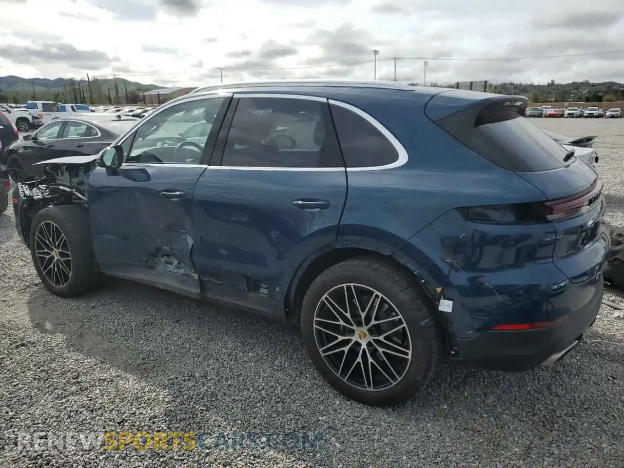 2 Photograph of a damaged car WP1AA2AY4RDA03814 PORSCHE CAYENNE 2024
