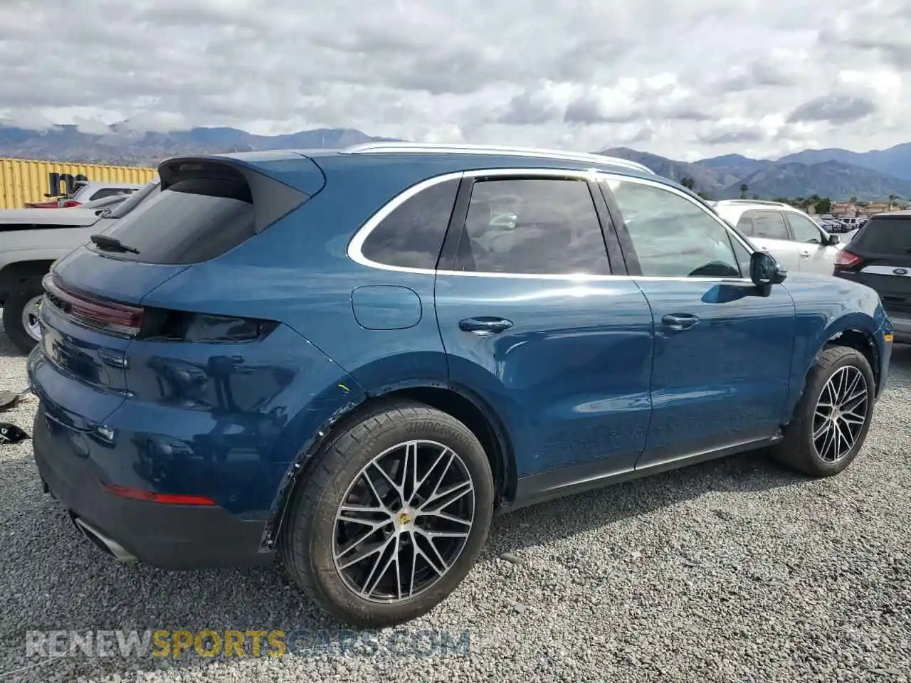 3 Photograph of a damaged car WP1AA2AY4RDA03814 PORSCHE CAYENNE 2024