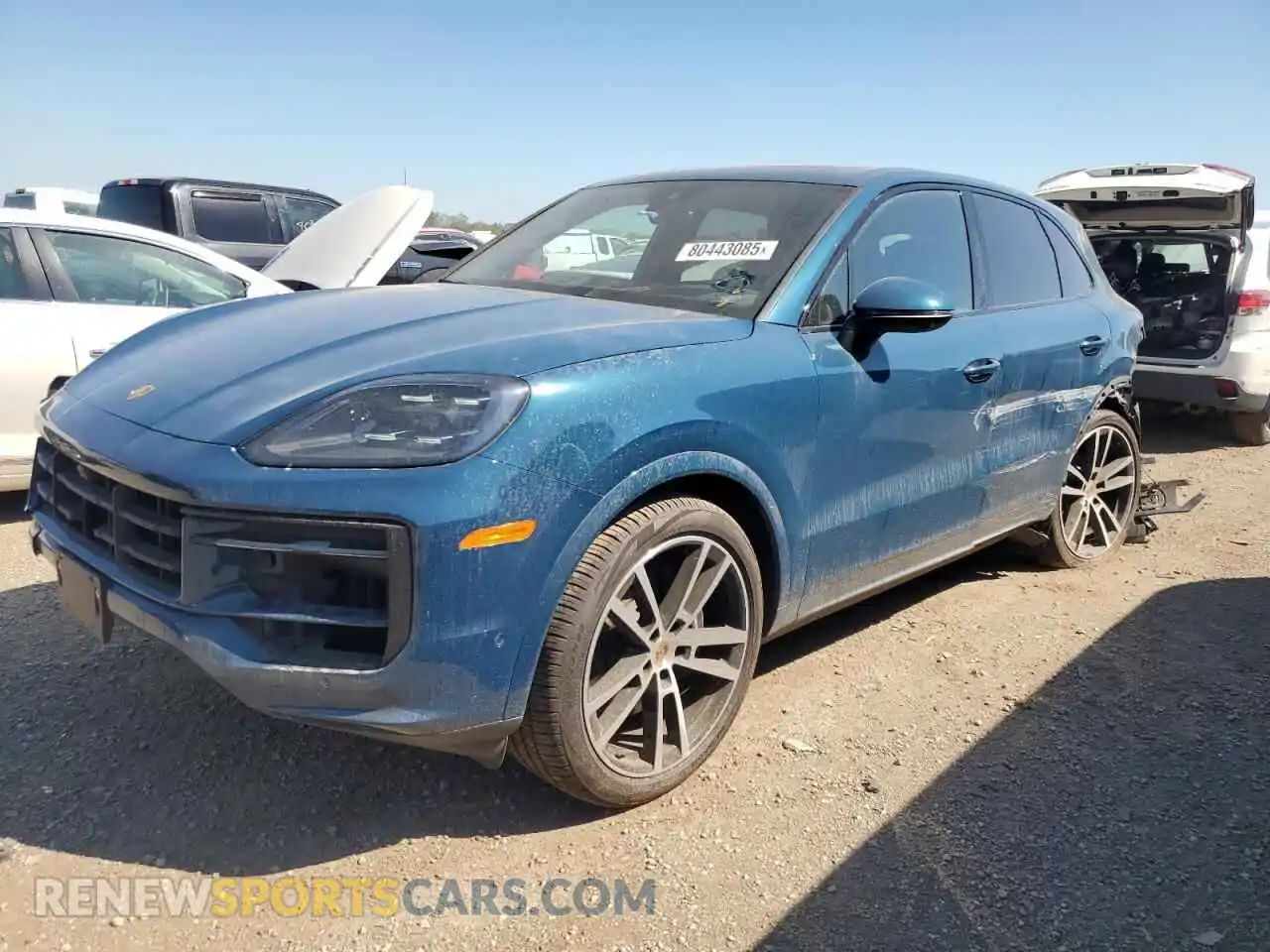 1 Photograph of a damaged car WP1AA2AY5RDA11193 PORSCHE CAYENNE 2024