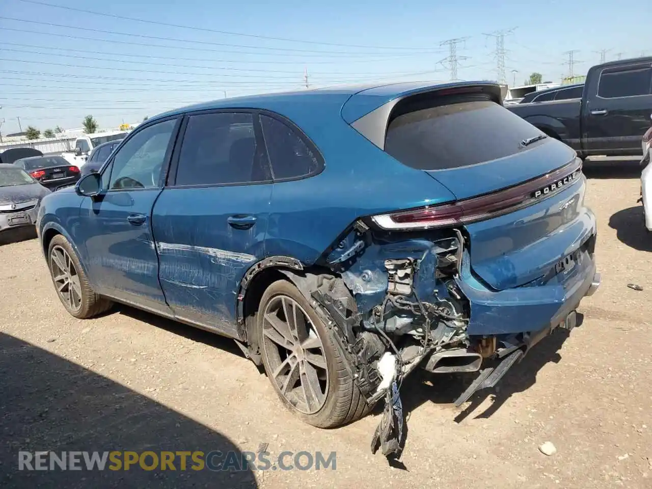 2 Photograph of a damaged car WP1AA2AY5RDA11193 PORSCHE CAYENNE 2024