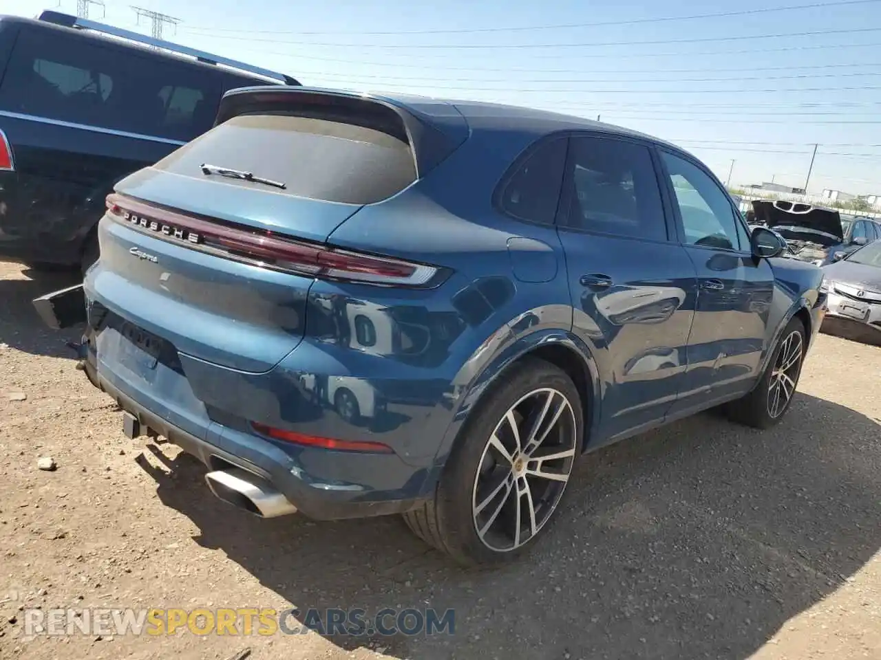 3 Photograph of a damaged car WP1AA2AY5RDA11193 PORSCHE CAYENNE 2024