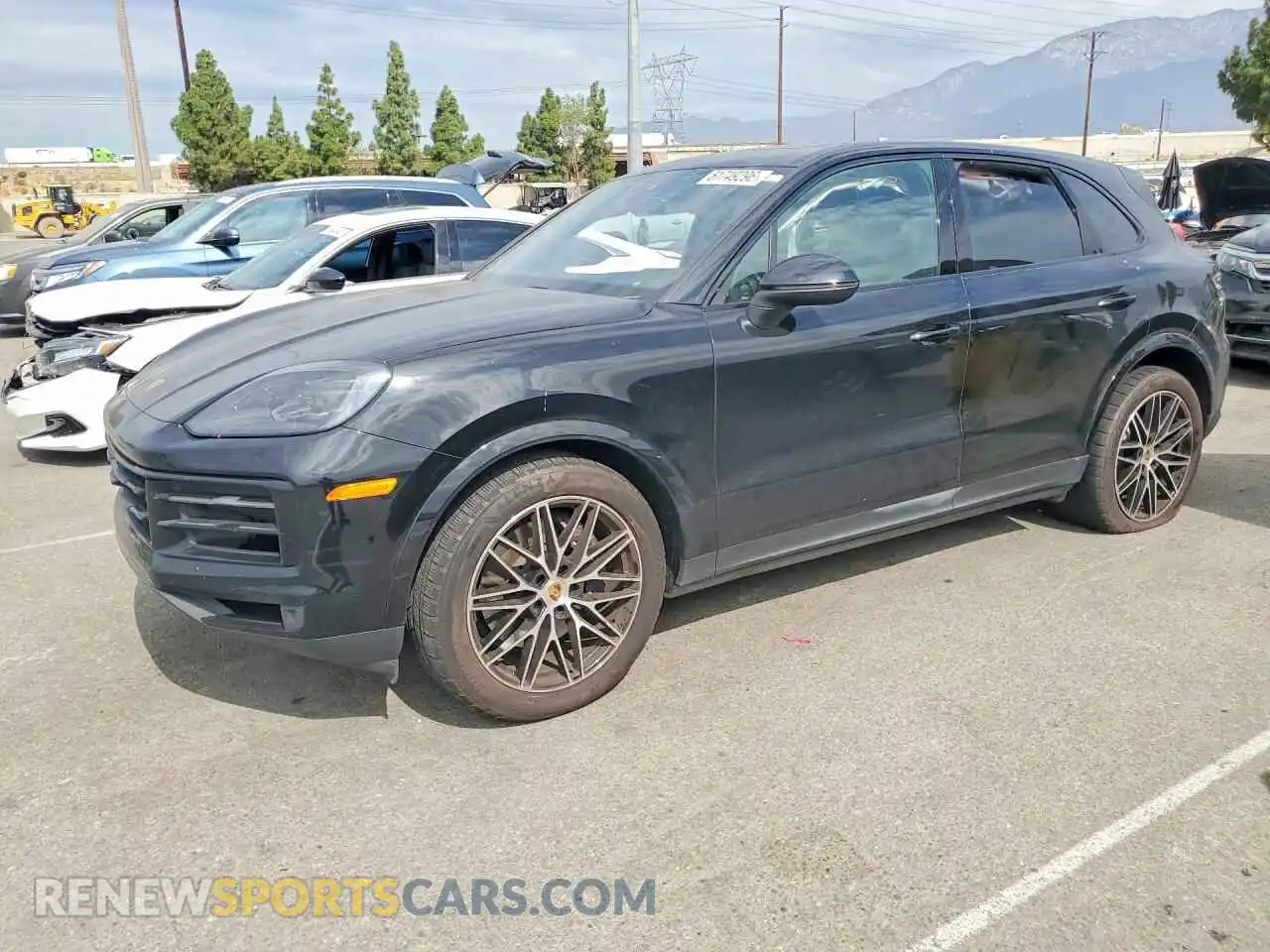 1 Фотография поврежденного автомобиля WP1AA2AY6RDA03216 PORSCHE CAYENNE 2024