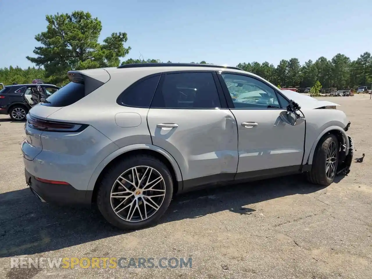 3 Photograph of a damaged car WP1AA2AY8RDA09180 PORSCHE CAYENNE 2024