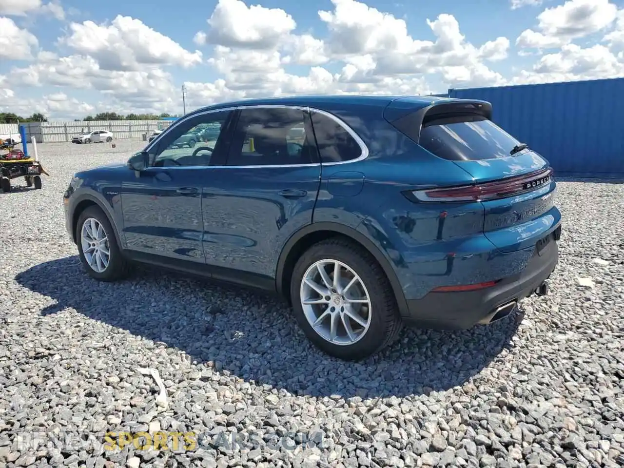 2 Photograph of a damaged car WP1AE2AY1RDA29839 PORSCHE CAYENNE 2024