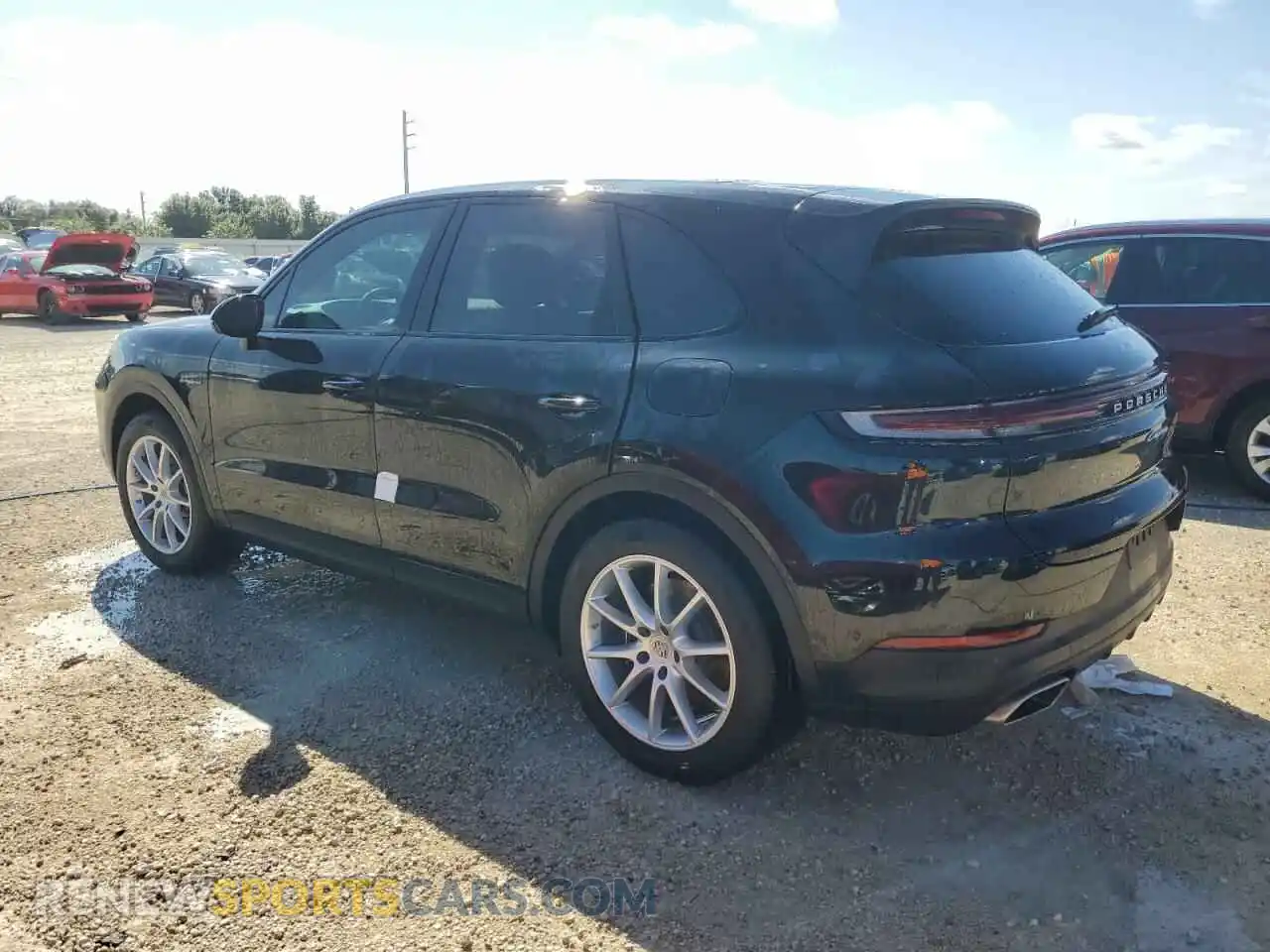 2 Photograph of a damaged car WP1AE2AY3RDA29258 PORSCHE CAYENNE 2024