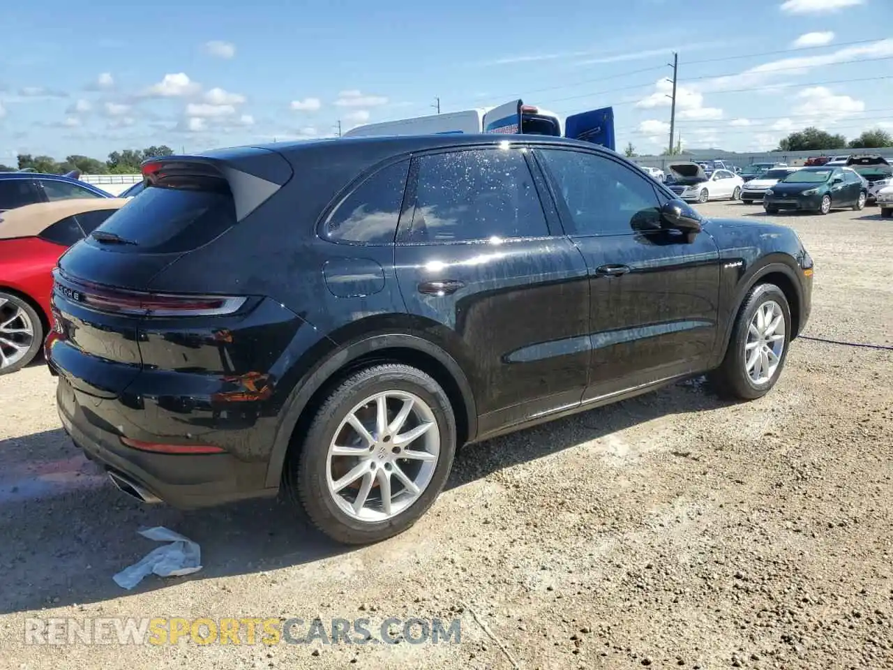 3 Photograph of a damaged car WP1AE2AY3RDA29258 PORSCHE CAYENNE 2024