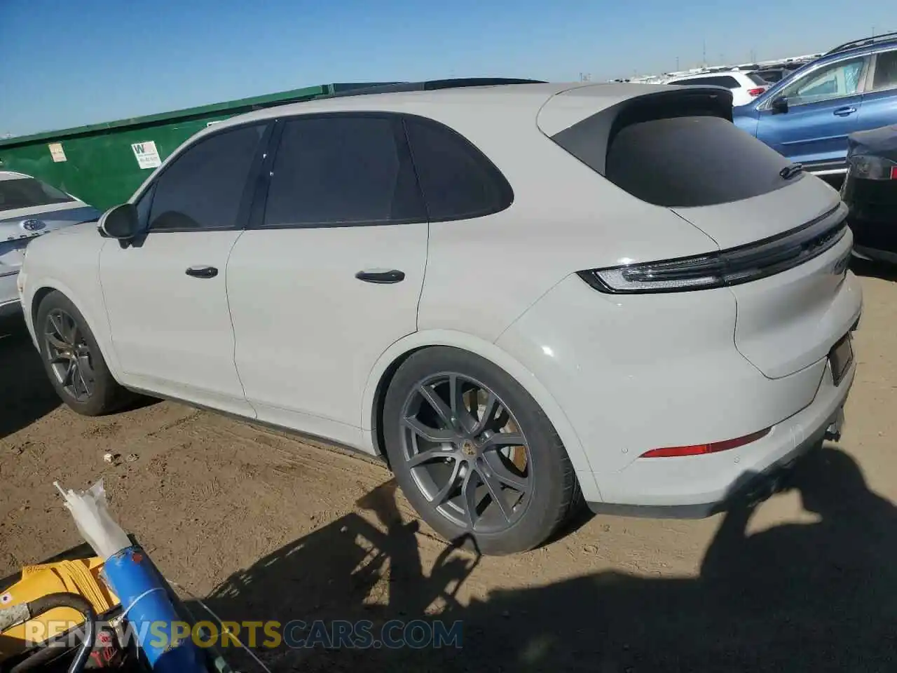 2 Photograph of a damaged car WP1AL2AY1RDA34139 PORSCHE CAYENNE 2024
