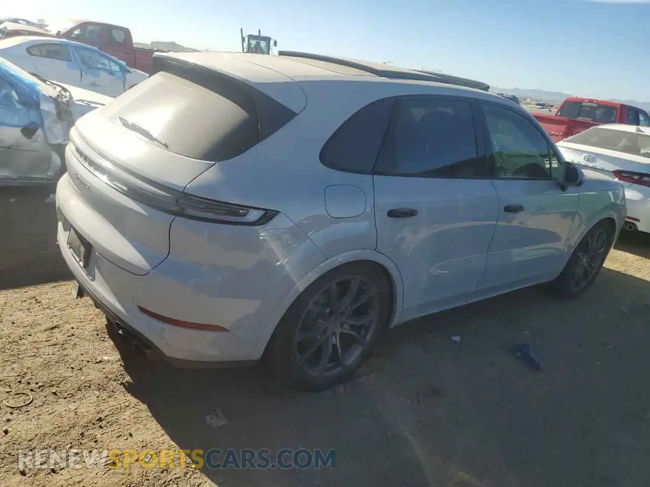 3 Photograph of a damaged car WP1AL2AY1RDA34139 PORSCHE CAYENNE 2024