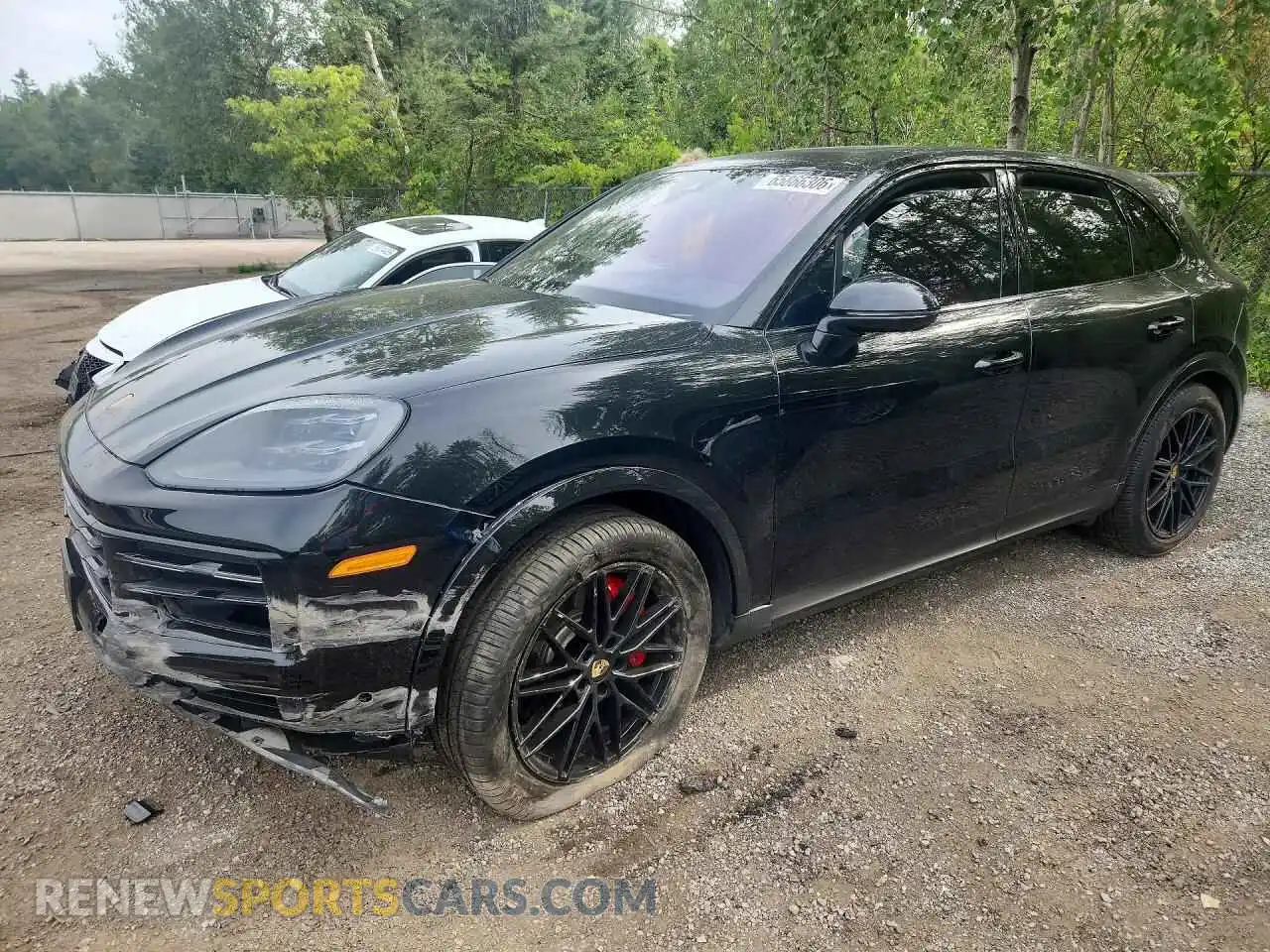 1 Photograph of a damaged car WP1AL2AY2RDA33629 PORSCHE CAYENNE 2024