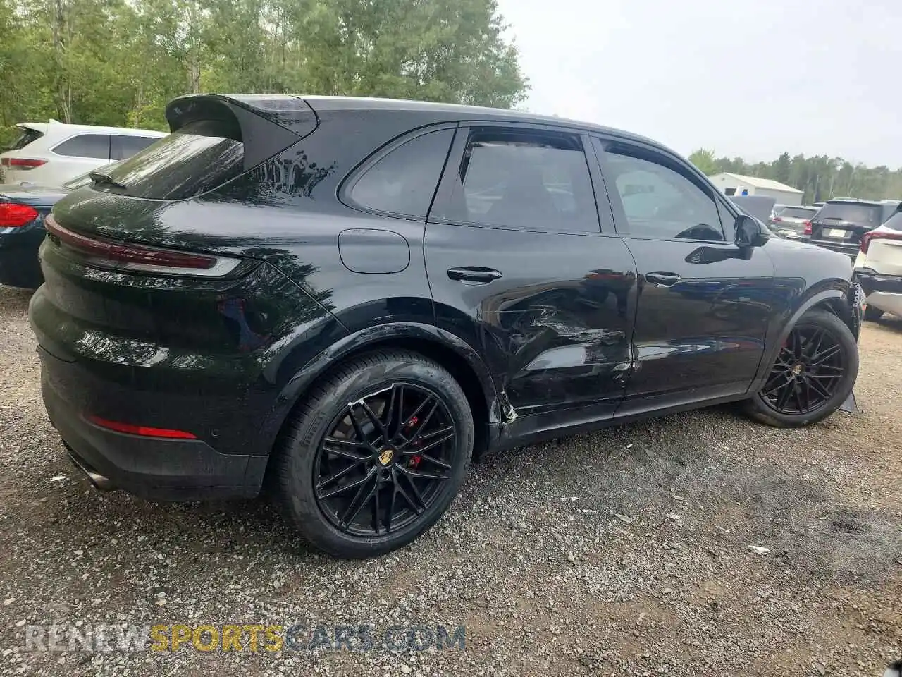 3 Photograph of a damaged car WP1AL2AY2RDA33629 PORSCHE CAYENNE 2024