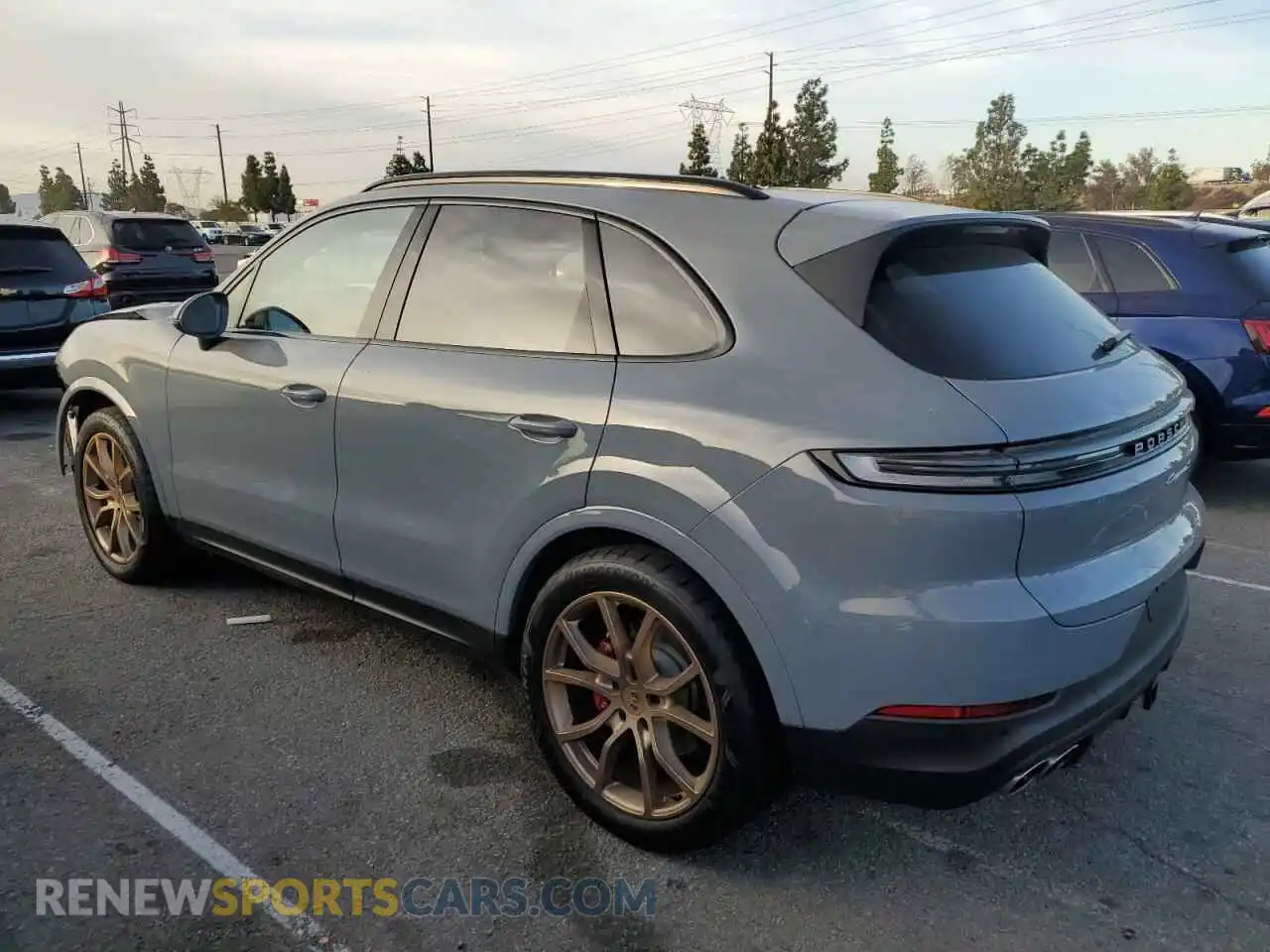 2 Photograph of a damaged car WP1AL2AY8RDA34476 PORSCHE CAYENNE 2024