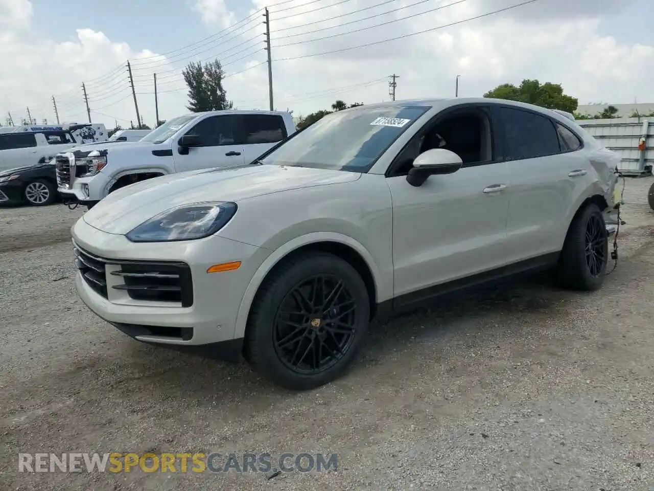 1 Photograph of a damaged car WP1BA2AY1RDA54658 PORSCHE CAYENNE 2024
