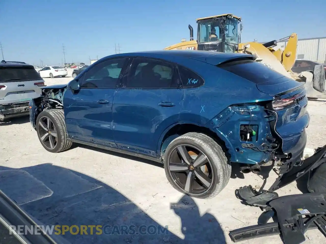 2 Фотография поврежденного автомобиля WP1BA2AYXRDA49023 PORSCHE CAYENNE 2024