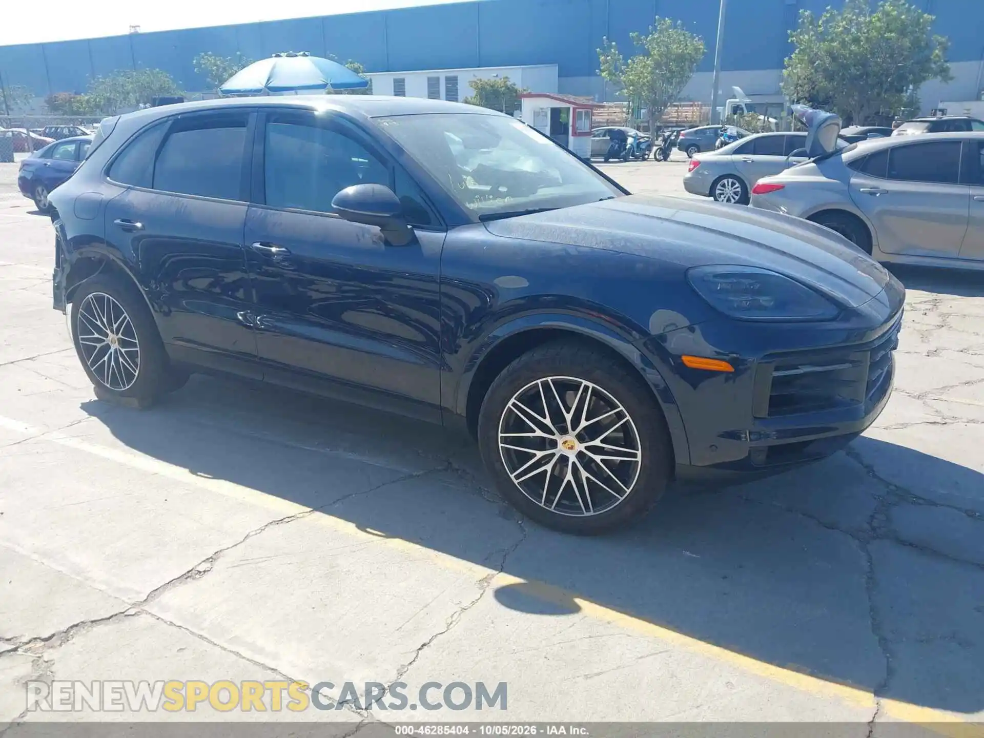 1 fotografías del automóvil dañado WP1AA2AY1SDA02190 PORSCHE CAYENNE 2025