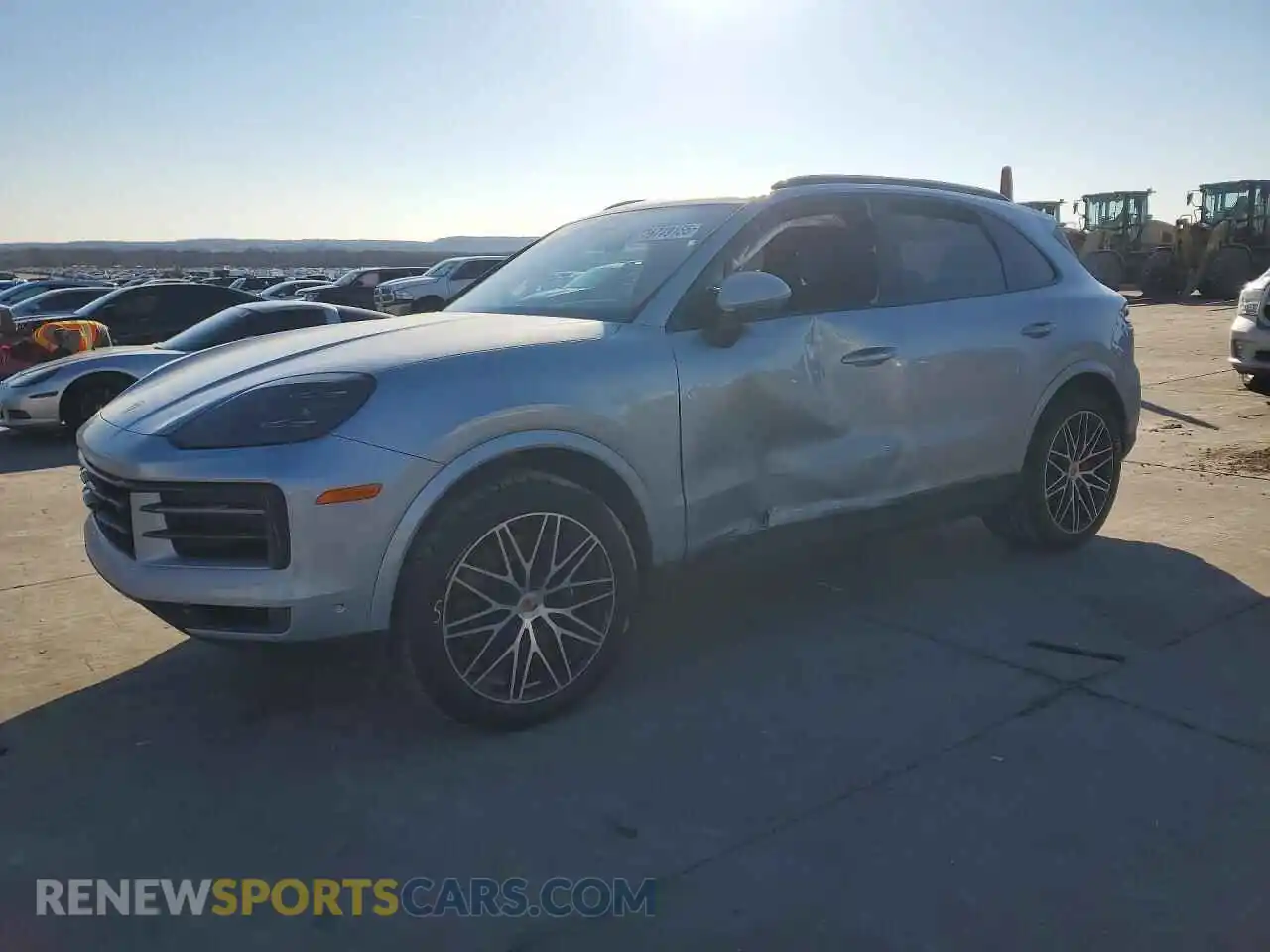 1 Photograph of a damaged car WP1AA2AY2SDA01369 PORSCHE CAYENNE 2025