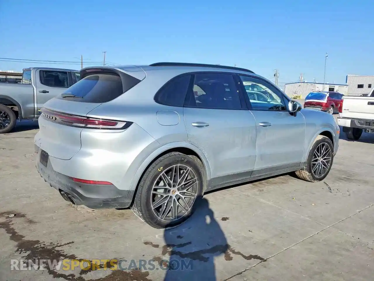 3 Photograph of a damaged car WP1AA2AY2SDA01369 PORSCHE CAYENNE 2025