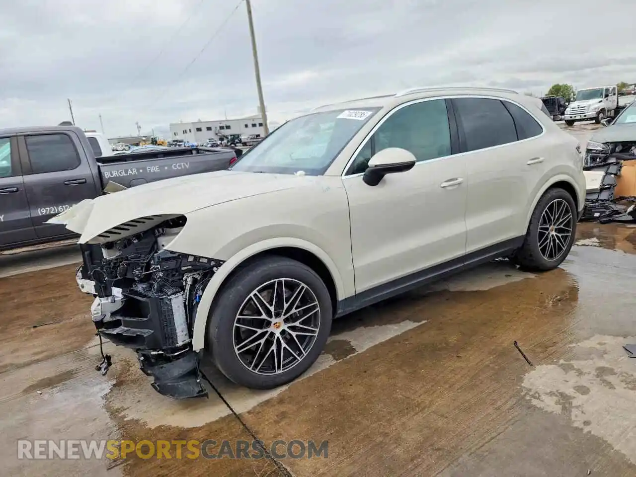 1 Photograph of a damaged car WP1AA2AY3SDA06614 PORSCHE CAYENNE 2025