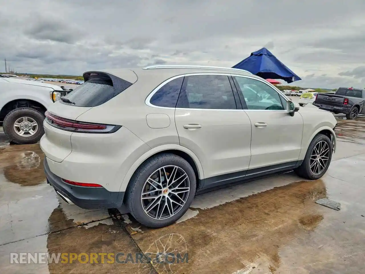 3 Photograph of a damaged car WP1AA2AY3SDA06614 PORSCHE CAYENNE 2025