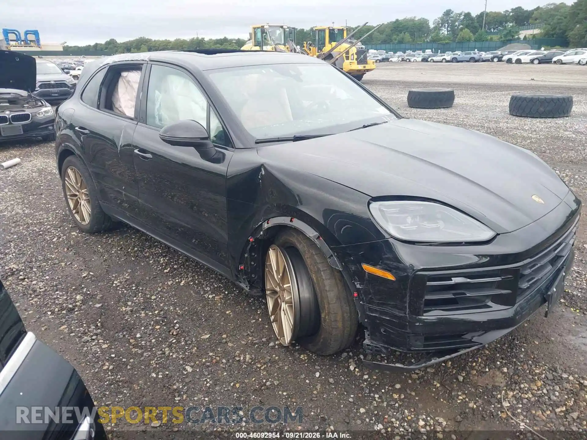 1 Photograph of a damaged car WP1AA2AY4SDA05357 PORSCHE CAYENNE 2025
