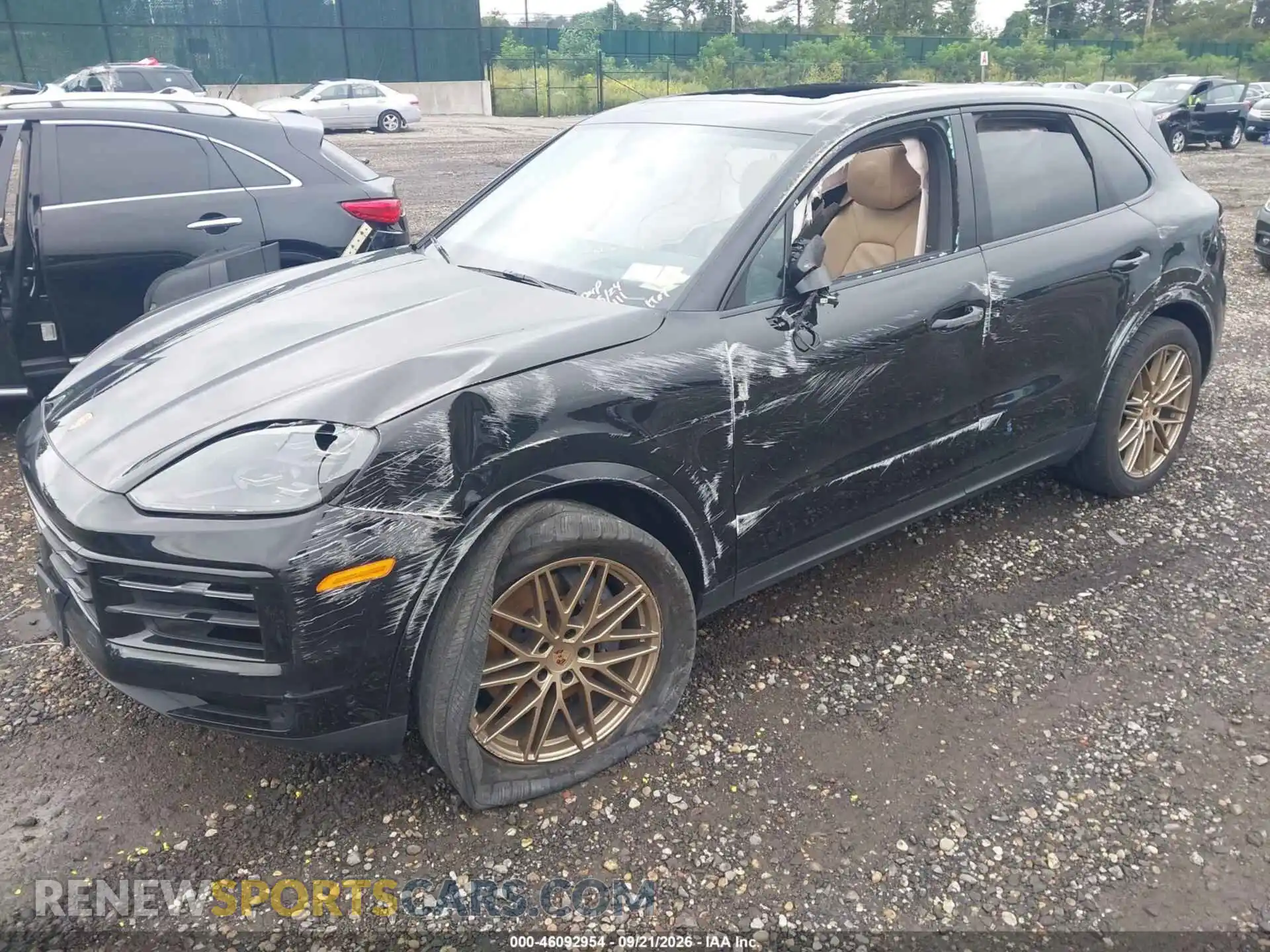 2 Photograph of a damaged car WP1AA2AY4SDA05357 PORSCHE CAYENNE 2025