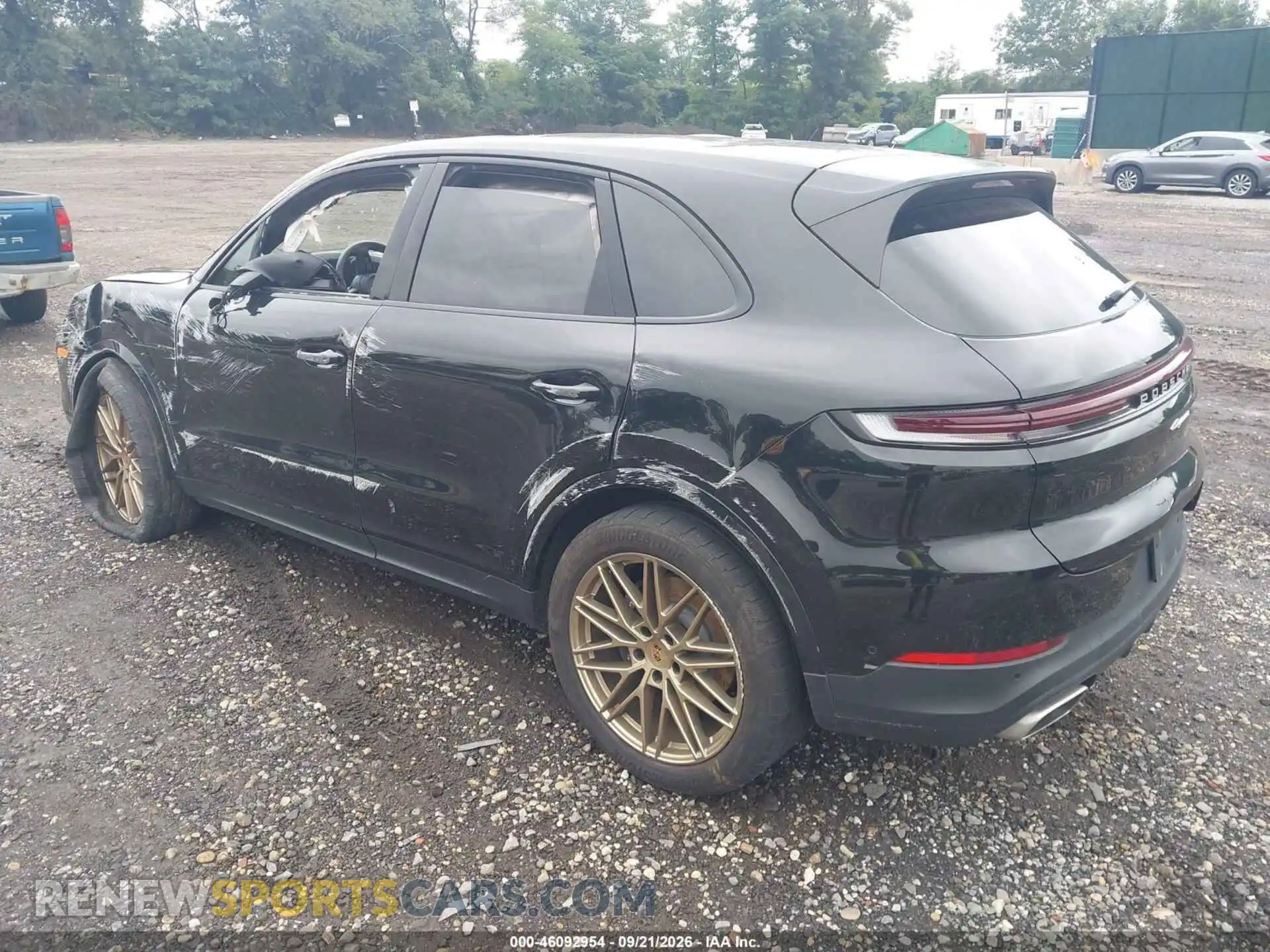 3 Photograph of a damaged car WP1AA2AY4SDA05357 PORSCHE CAYENNE 2025