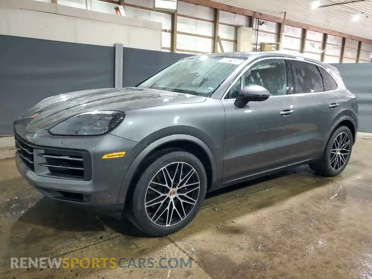 1 Photograph of a damaged car WP1AA2AY7SDA04669 PORSCHE CAYENNE 2025