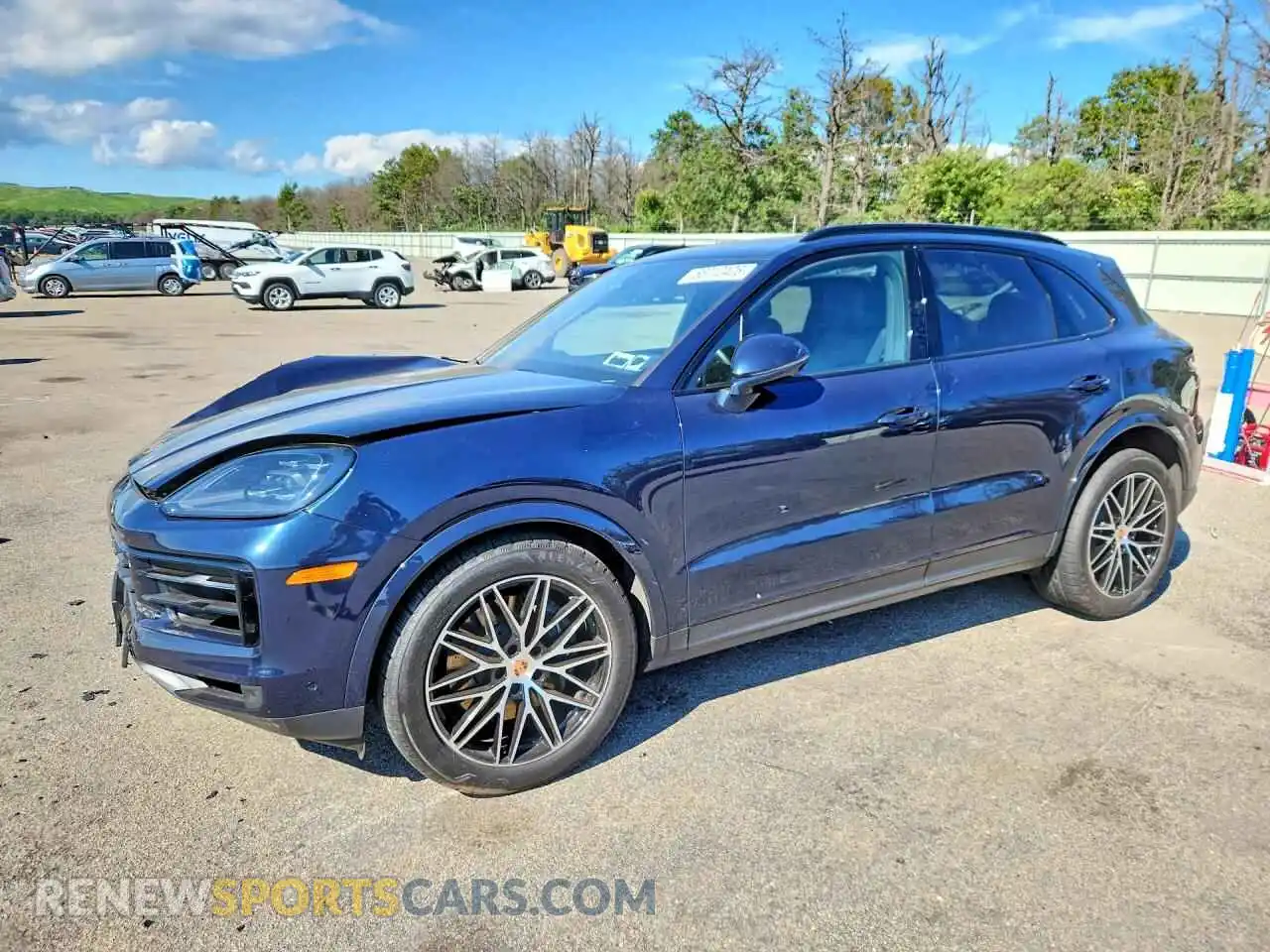 1 Photograph of a damaged car WP1AA2AY9SDA00347 PORSCHE CAYENNE 2025