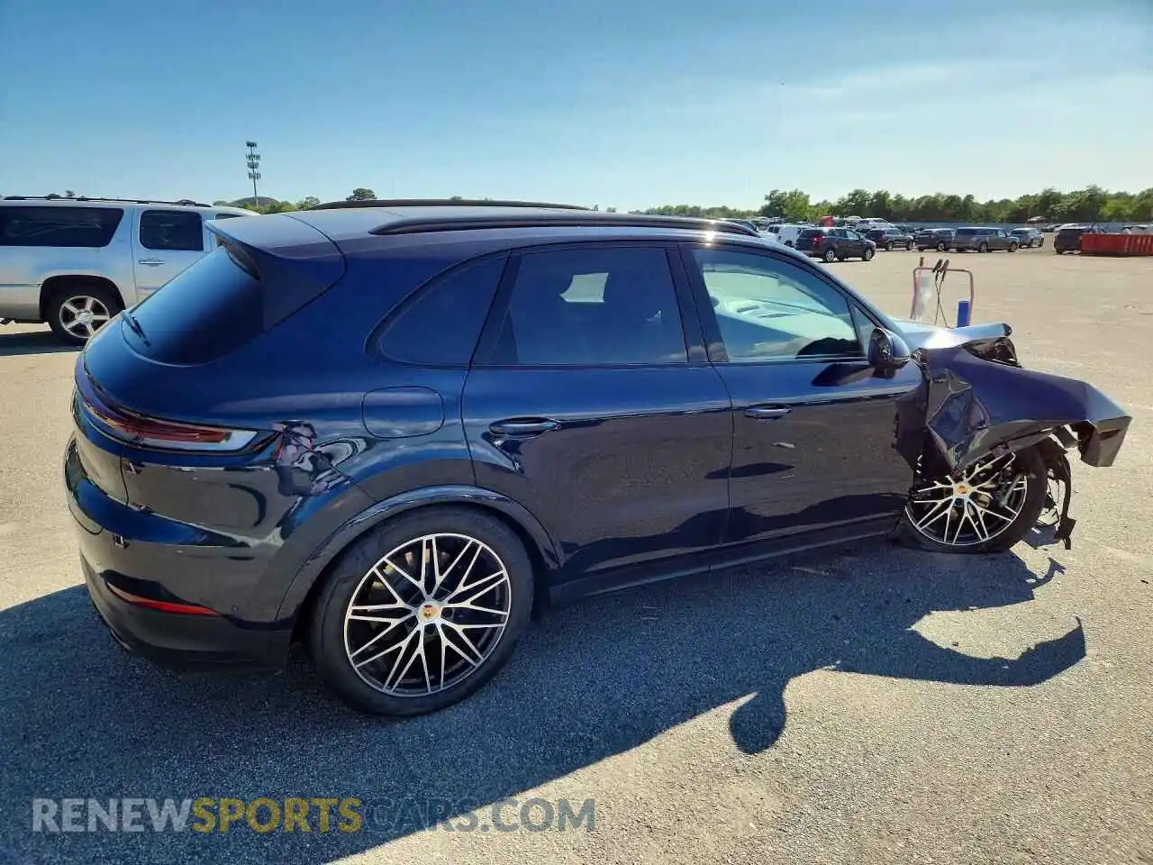 3 Photograph of a damaged car WP1AA2AY9SDA00347 PORSCHE CAYENNE 2025