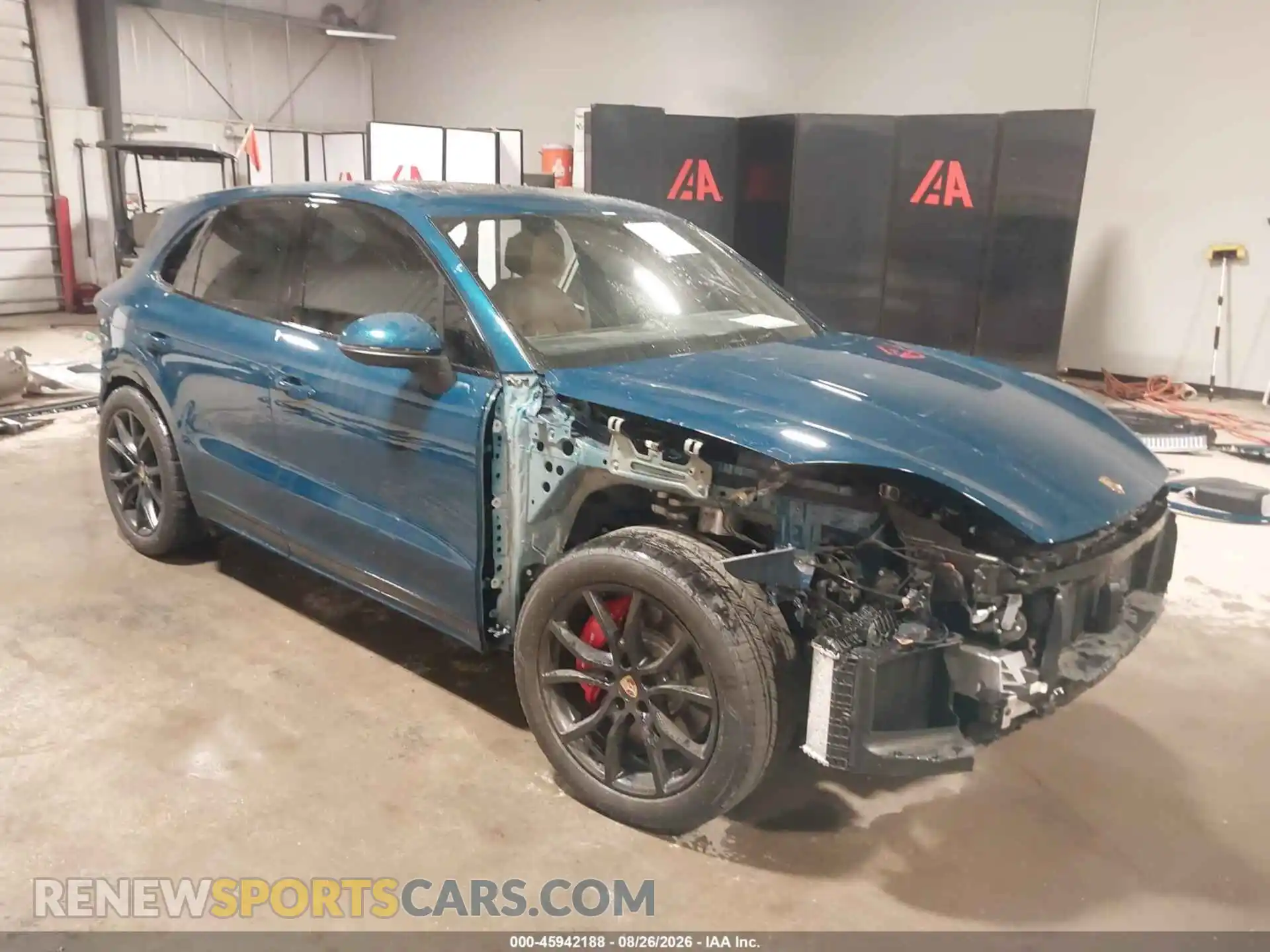 1 Photograph of a damaged car WP1AL2AY8SDA20311 PORSCHE CAYENNE 2025