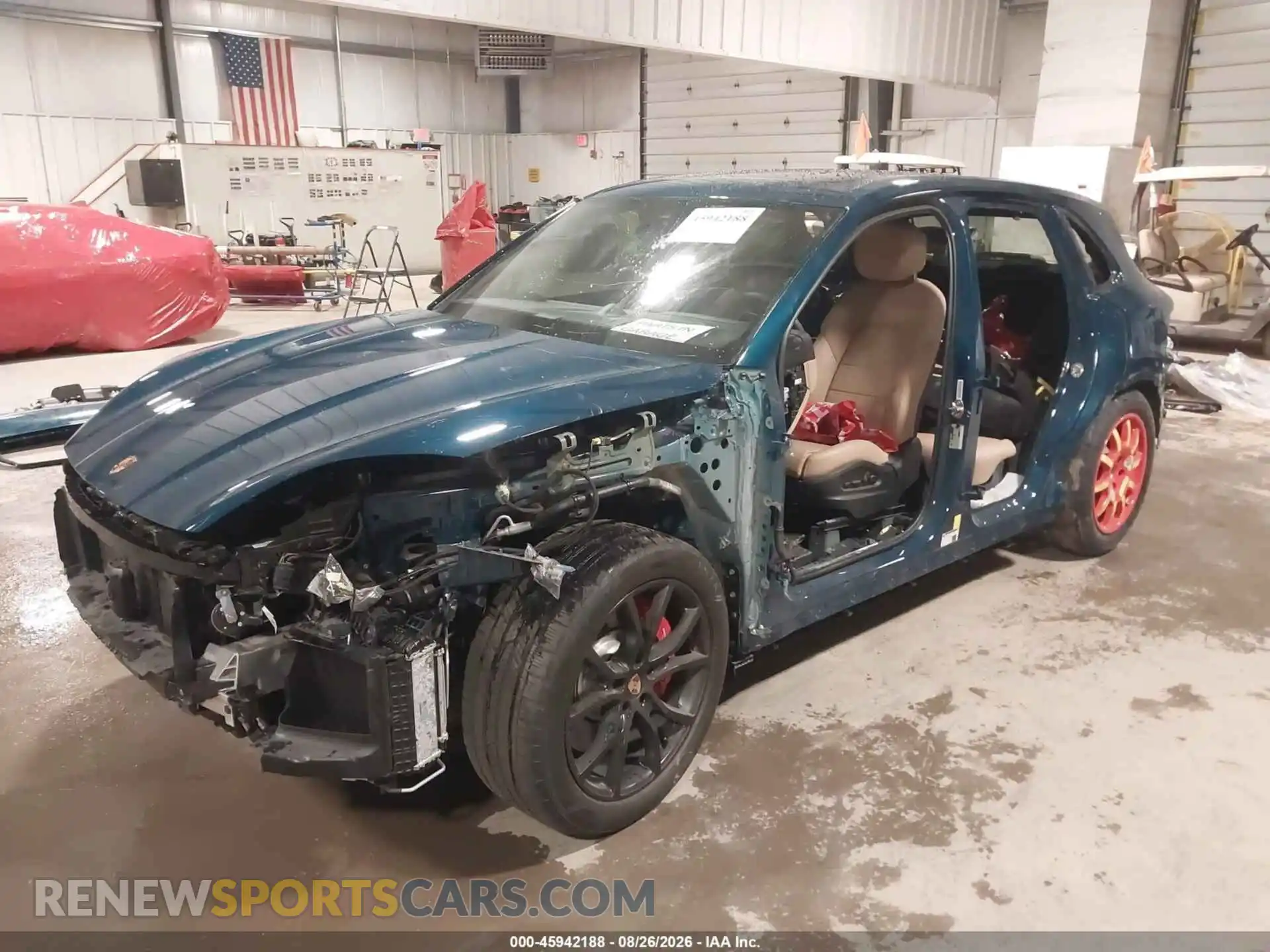 2 Photograph of a damaged car WP1AL2AY8SDA20311 PORSCHE CAYENNE 2025