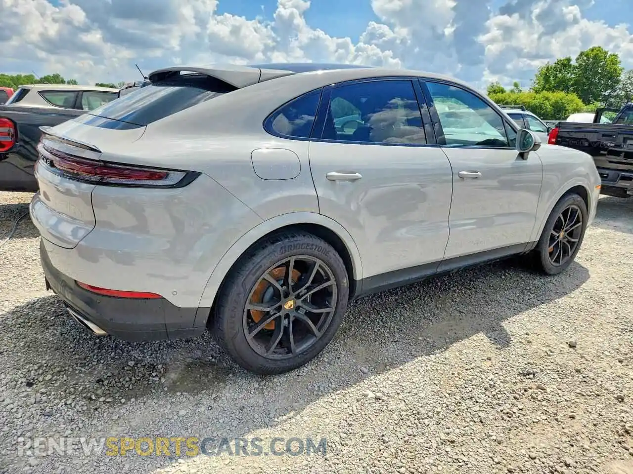 3 Photograph of a damaged car WP1BA2AYXSDA30364 PORSCHE CAYENNE 2025