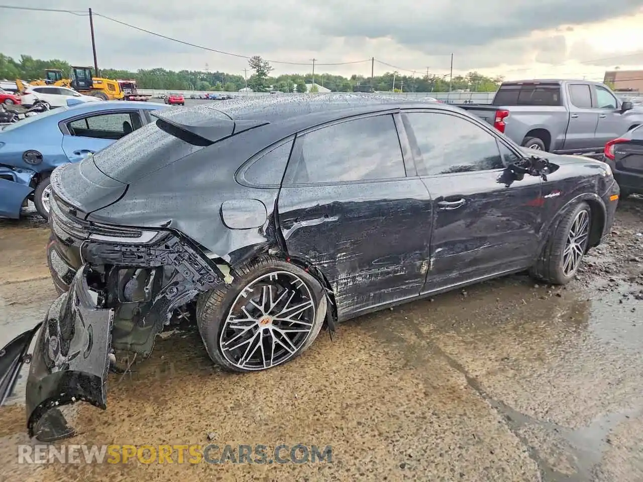 3 Photograph of a damaged car WP1BE2AY5SDA37436 PORSCHE CAYENNE 2025