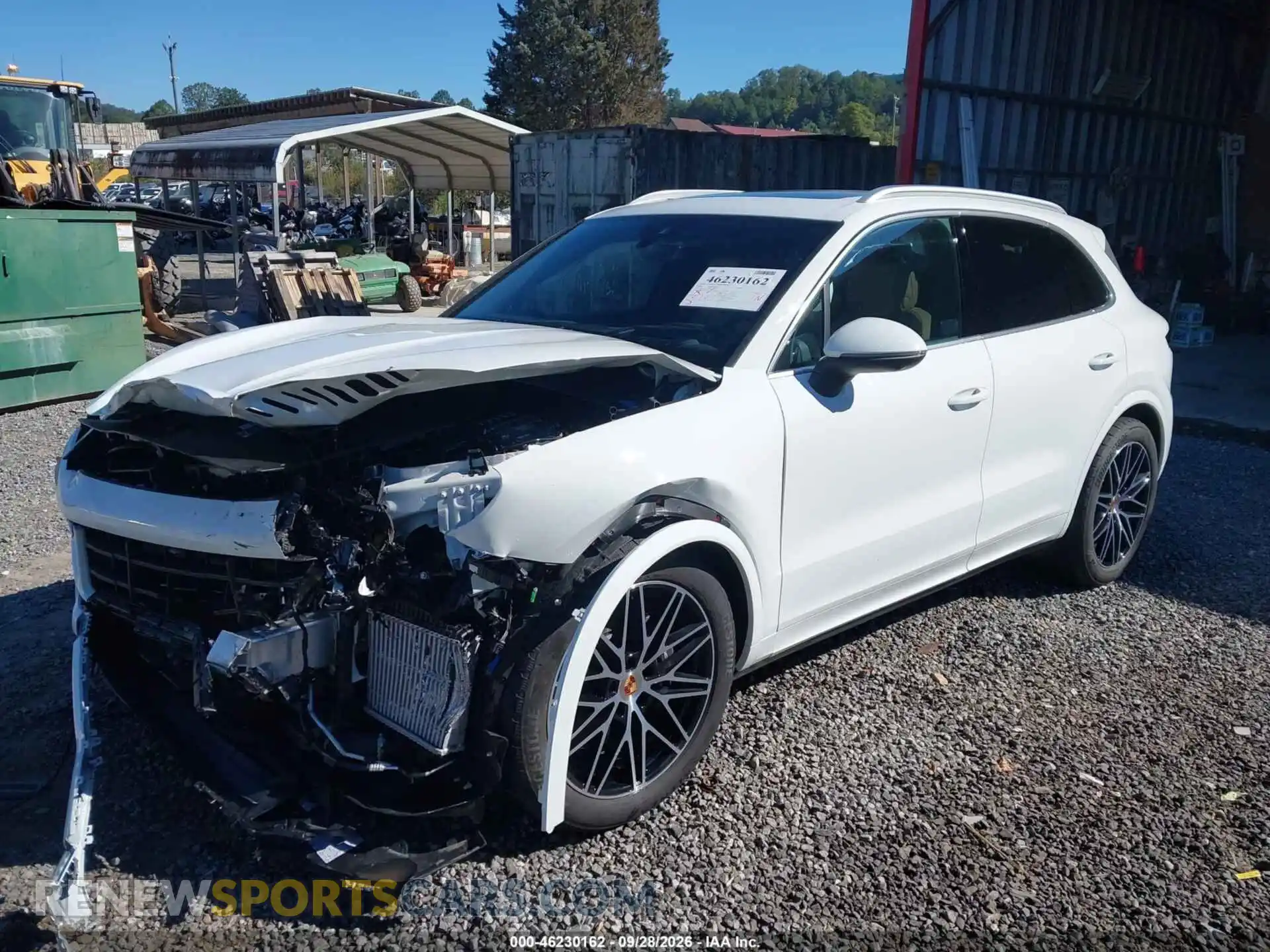 2 Photograph of a damaged car WP1AA2AY0TDA01601 PORSCHE CAYENNE 2026