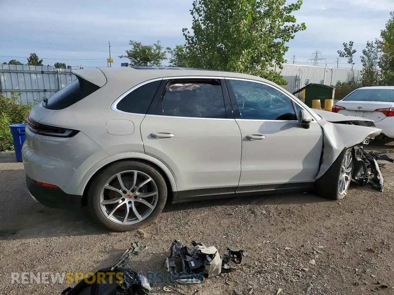 3 Photograph of a damaged car WP1AA2AY5TDA04378 PORSCHE CAYENNE 2026