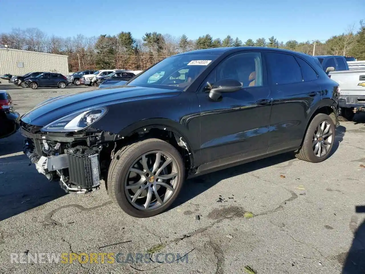 1 Photograph of a damaged car WP1AA2AY3PDA09536 PORSCHE CAYENNE BA 2023