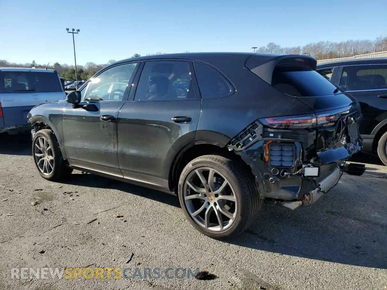 2 Photograph of a damaged car WP1AA2AY3PDA09536 PORSCHE CAYENNE BA 2023
