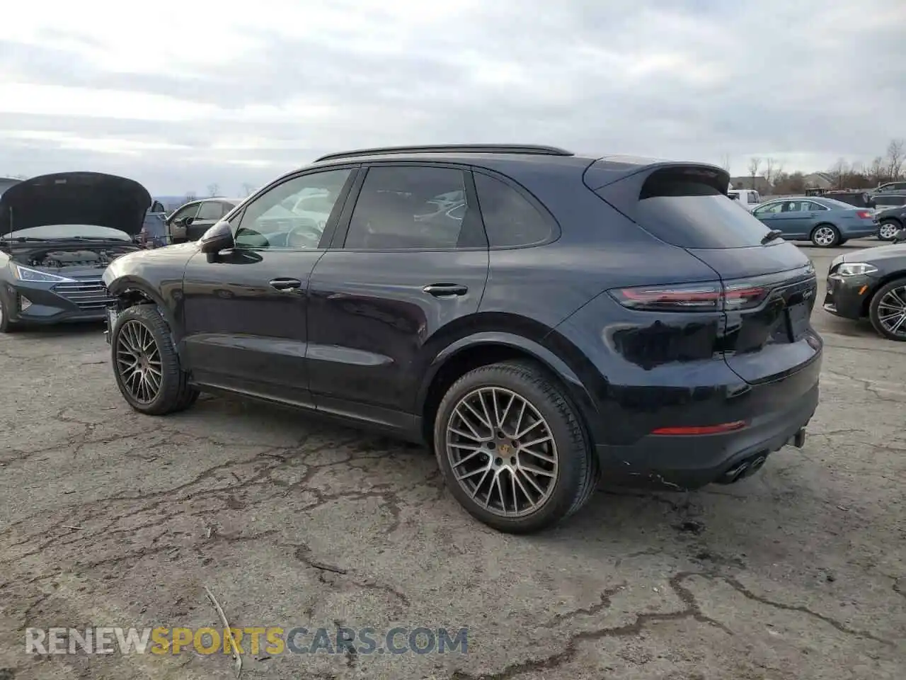 2 Photograph of a damaged car WP1AA2AY6PDA05643 PORSCHE CAYENNE BA 2023
