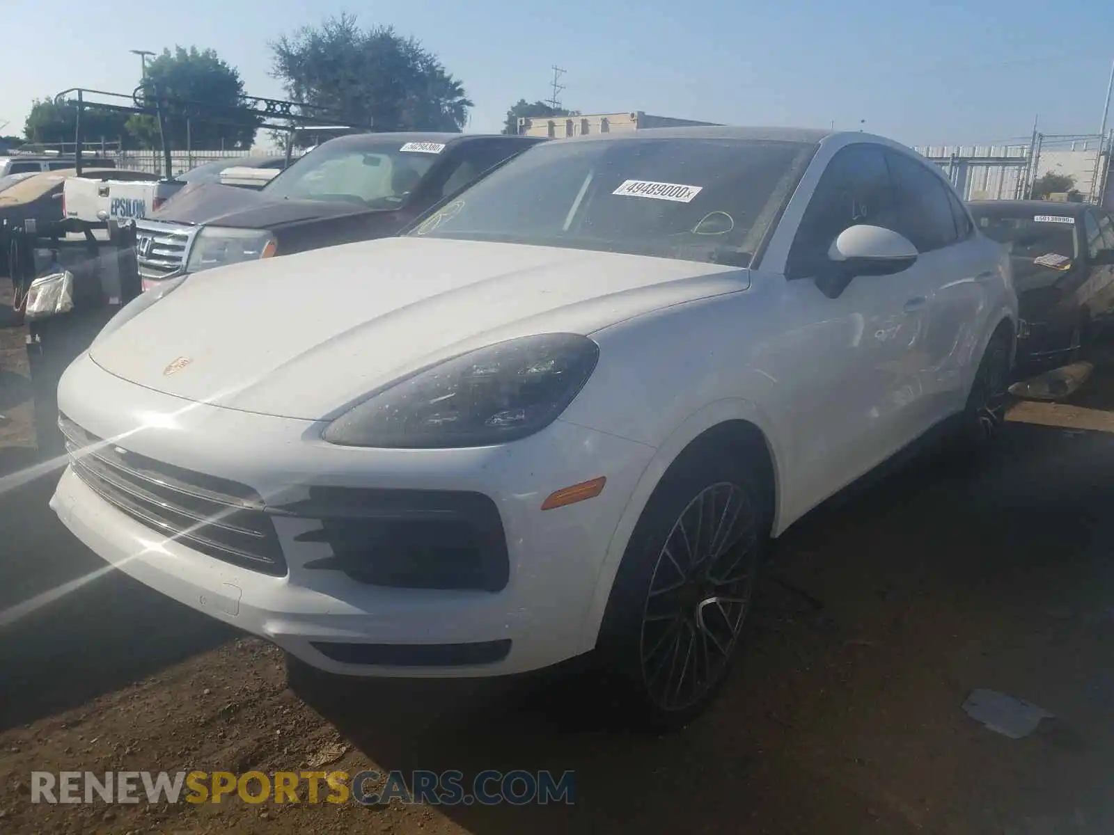 2 Фотография поврежденного автомобиля WP1BA2AY8LDA47391 PORSCHE CAYENNE CO 2020