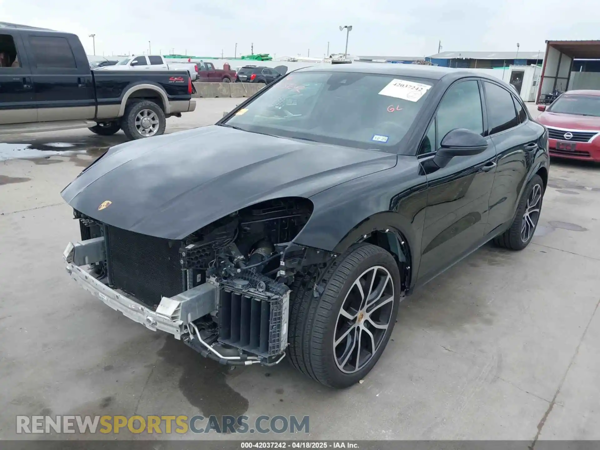 2 Photograph of a damaged car WP1BA2AYXLDA47778 PORSCHE CAYENNE COUPE 2020