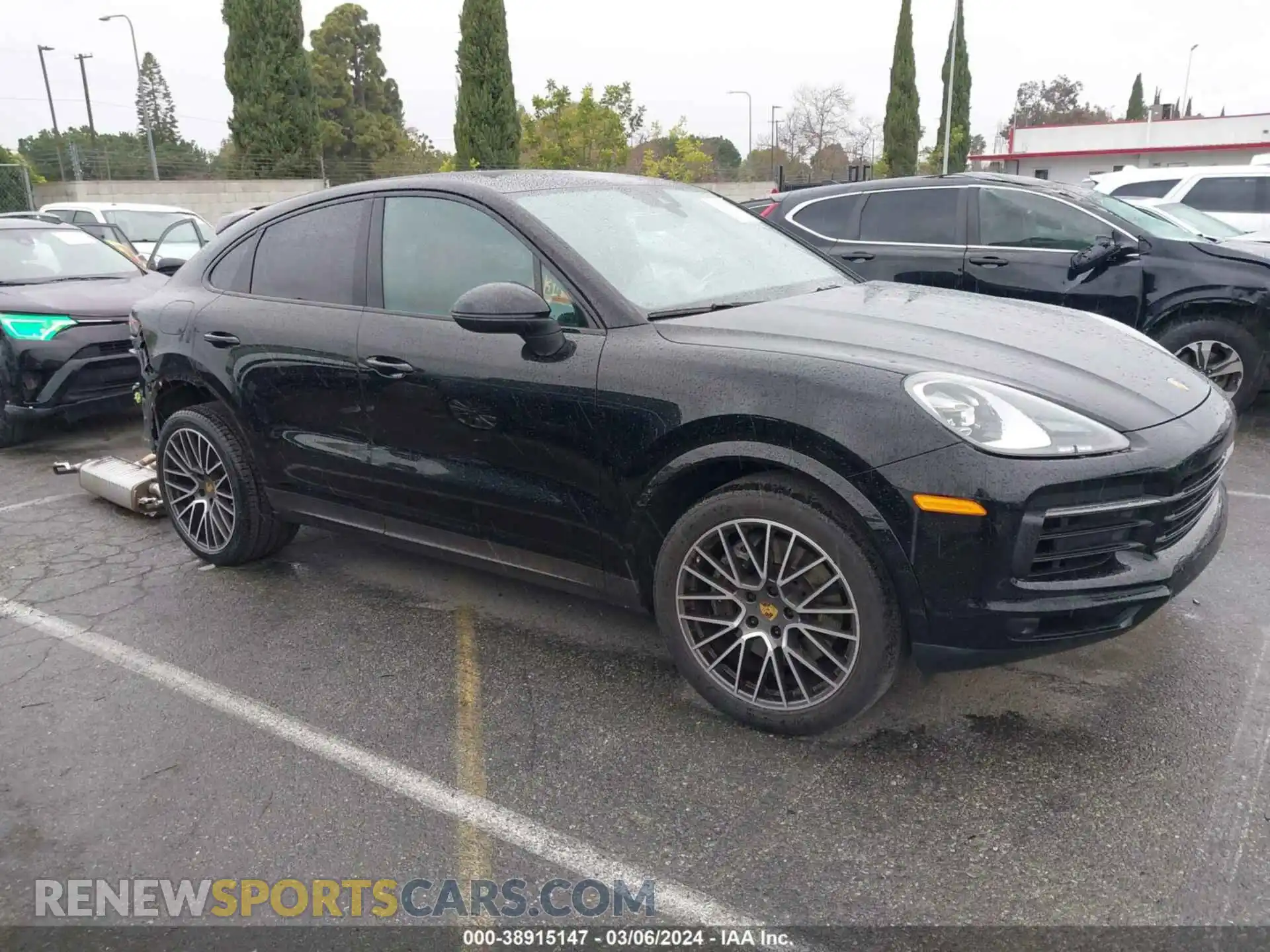 1 Photograph of a damaged car WP1BA2AY1MDA41210 PORSCHE CAYENNE COUPE 2021